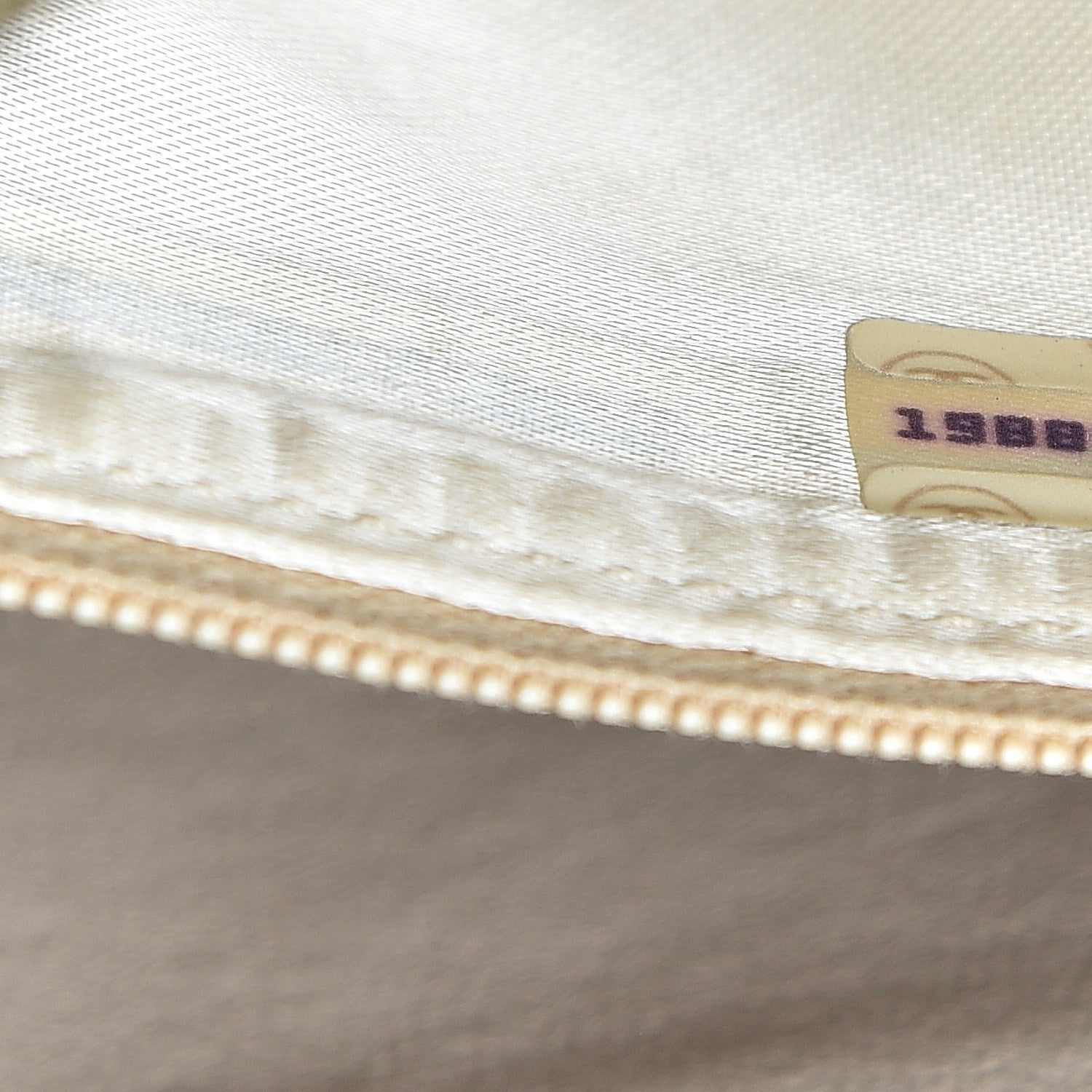 Chanel Patent Quilted Tassel Camera Case Beige 7 of 16