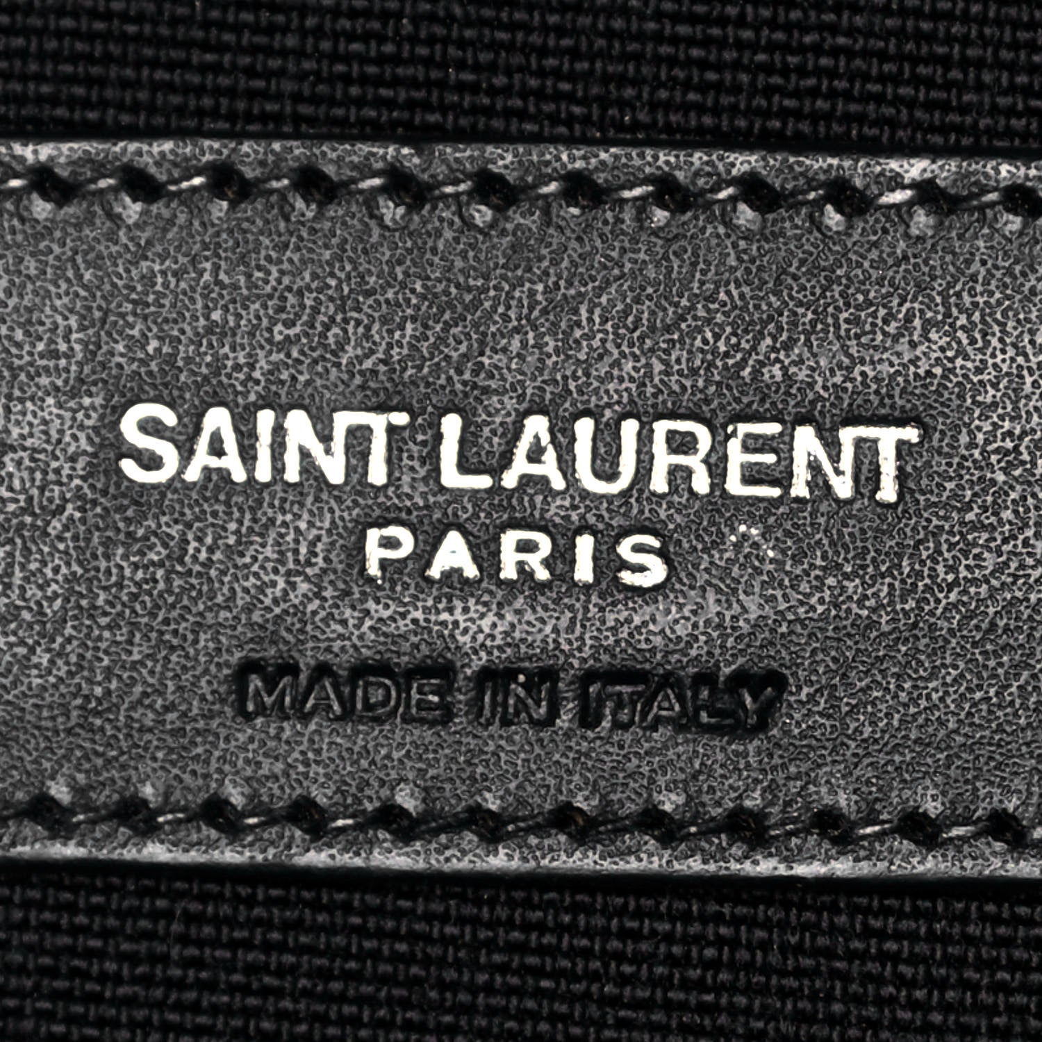 Saint Laurent Canvas City Laptop Backpack Black 6 of 10