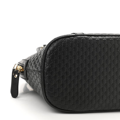 Gucci Microguccissima Medium Dome Bag Black 10 of 11