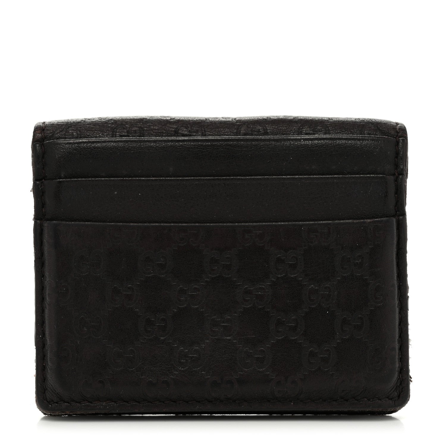 Gucci Guccissima Card Holder Brown 1 of 9