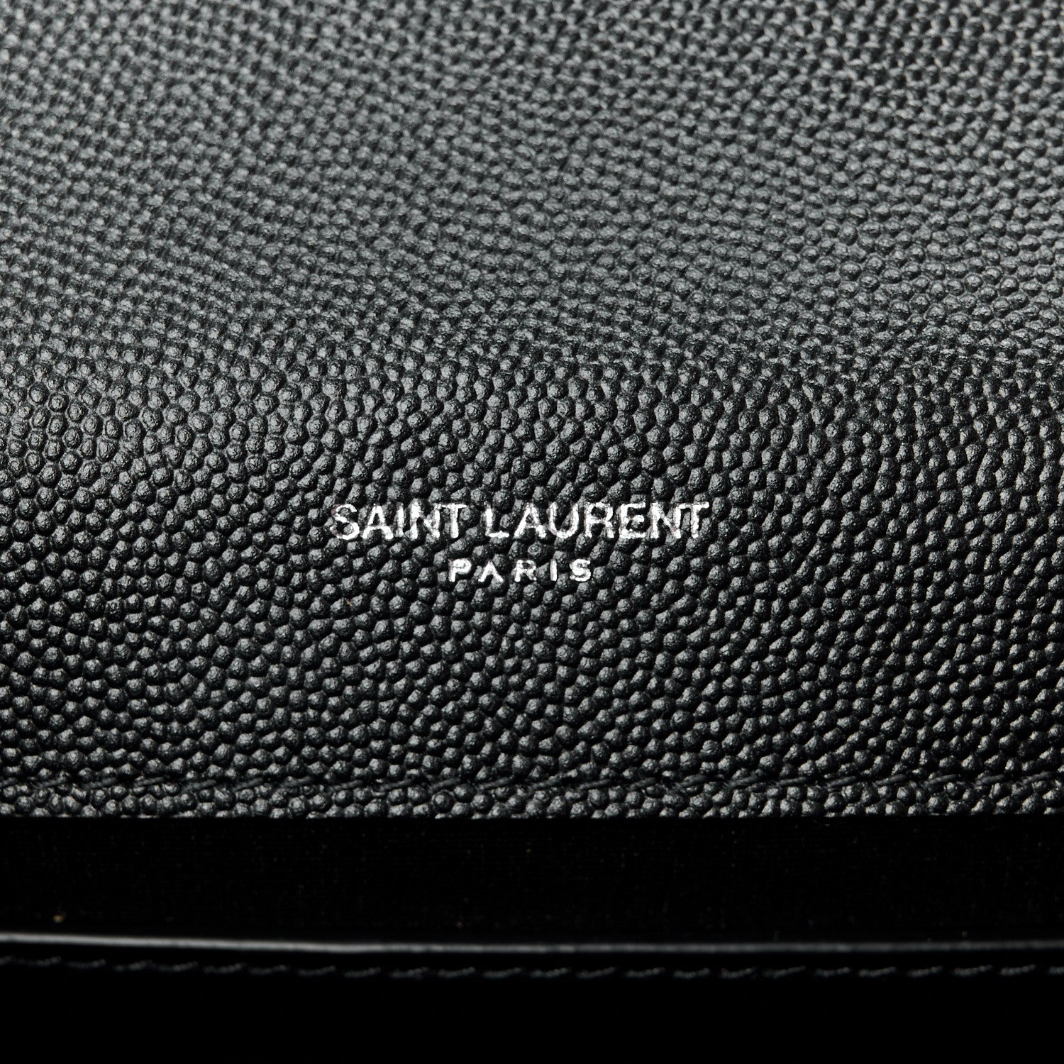 Saint Laurent SAINT LAURENT Grain De Poudre Medium Classic Monogram Kate Tassel Satchel Black 6 of 11