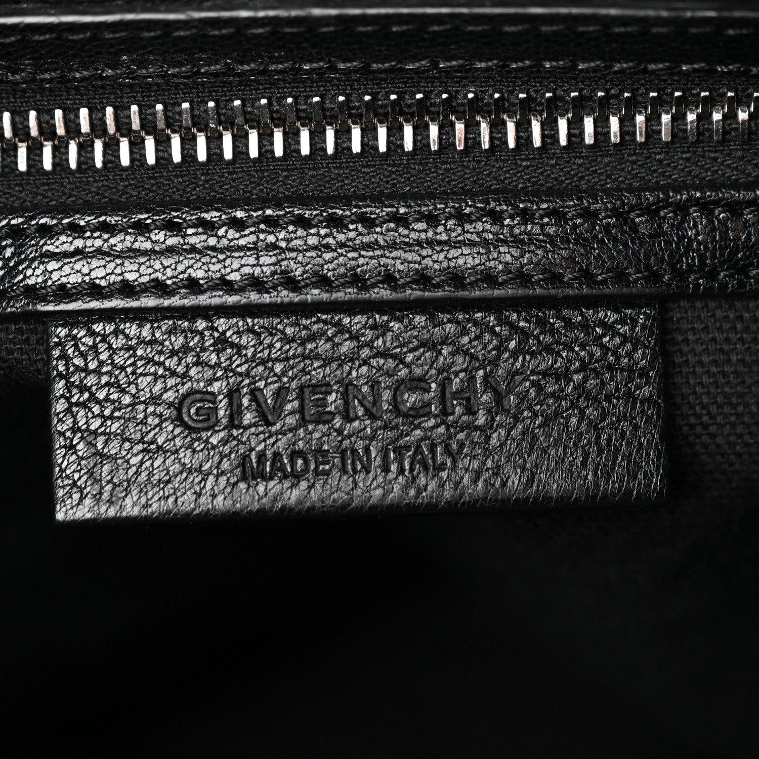 Givenchy Sugar Goatskin Woven Small Antigona Black White 6 of 11