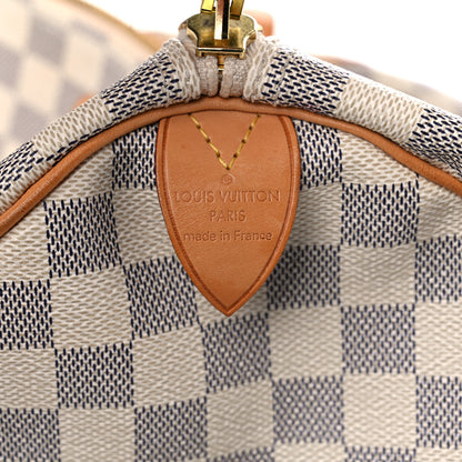 Louis Vuitton Damier Azur Keepall 50 6 of 29