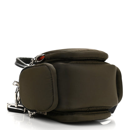 Prada Tessuto Nylon Pocket Top Handle Cargo Bag Mimetico Black 4 of 12