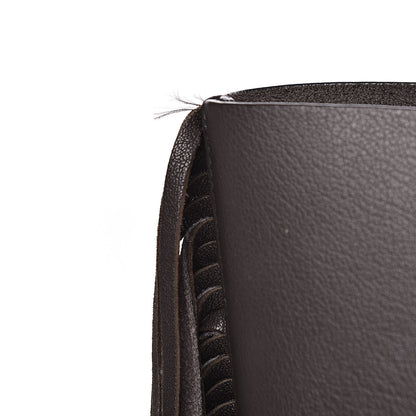 Saint Laurent Calfskin Large Fringe Shopping Tote Dark Grey 18 of 19