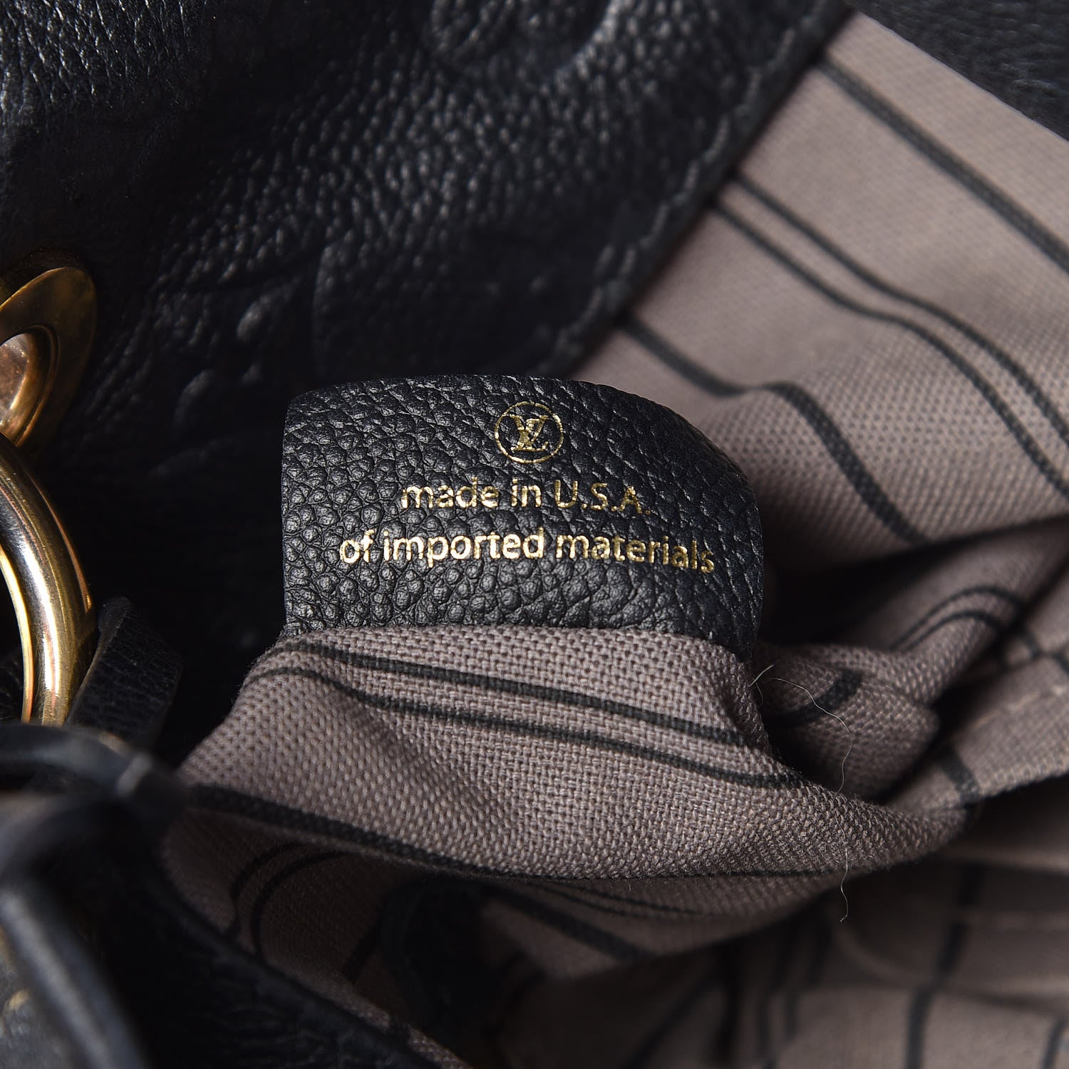 Louis Vuitton Empreinte Artsy MM Black 7 of 13