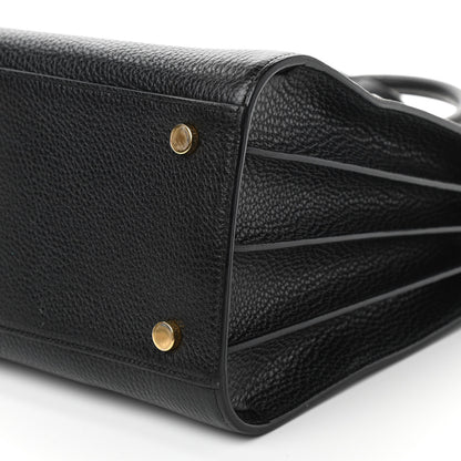 Saint Laurent Grained Calfskin Small Sac De Jour Black 10 of 10