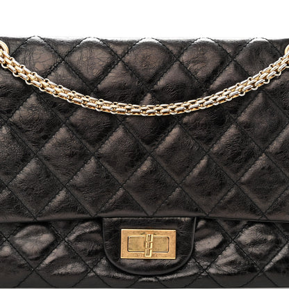 Chanel Aged Calfskin Quilted 2.55 Reissue 227 Flap Black 8 of 10