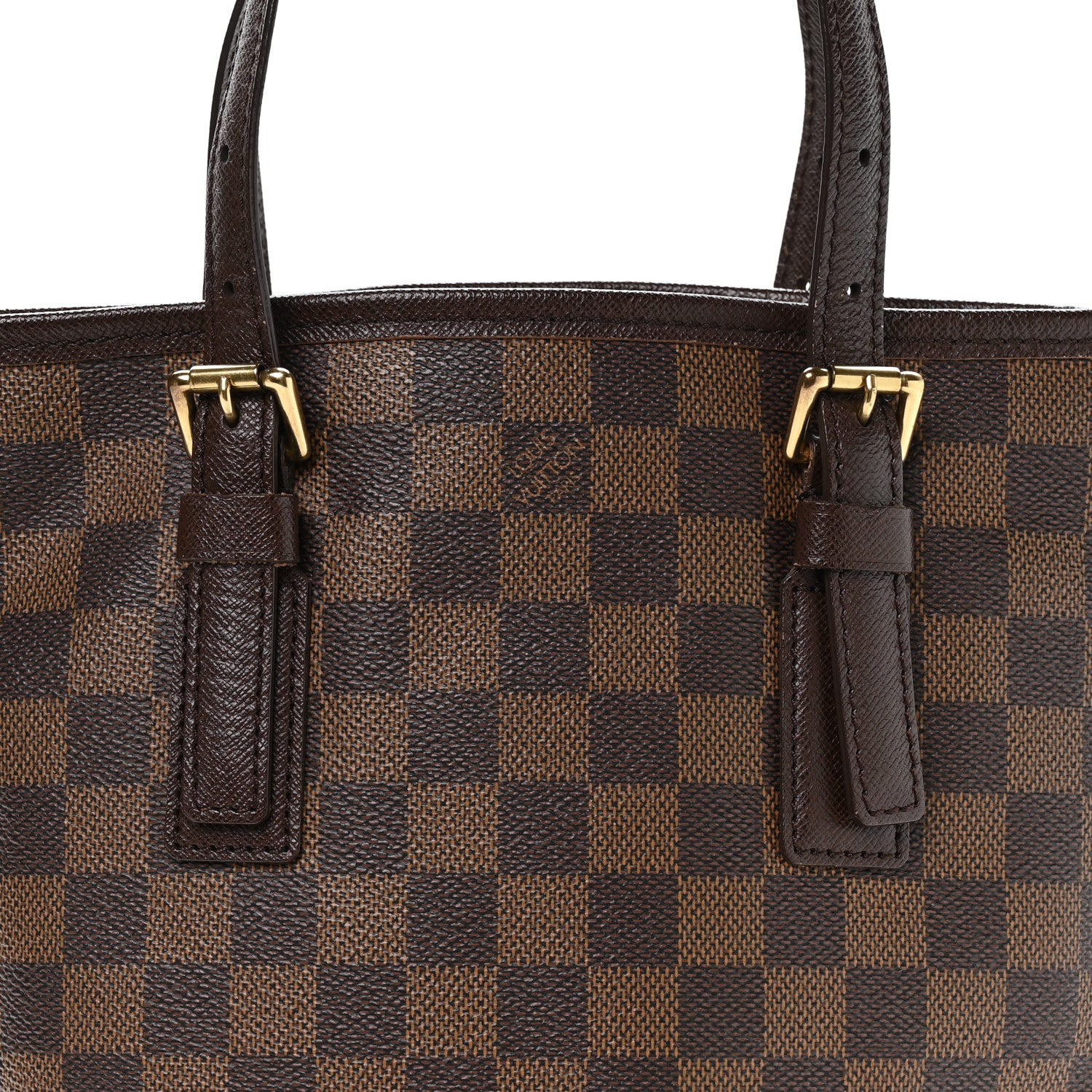 Louis Vuitton Damier Ebene Marais Bucket 23 7 of 9