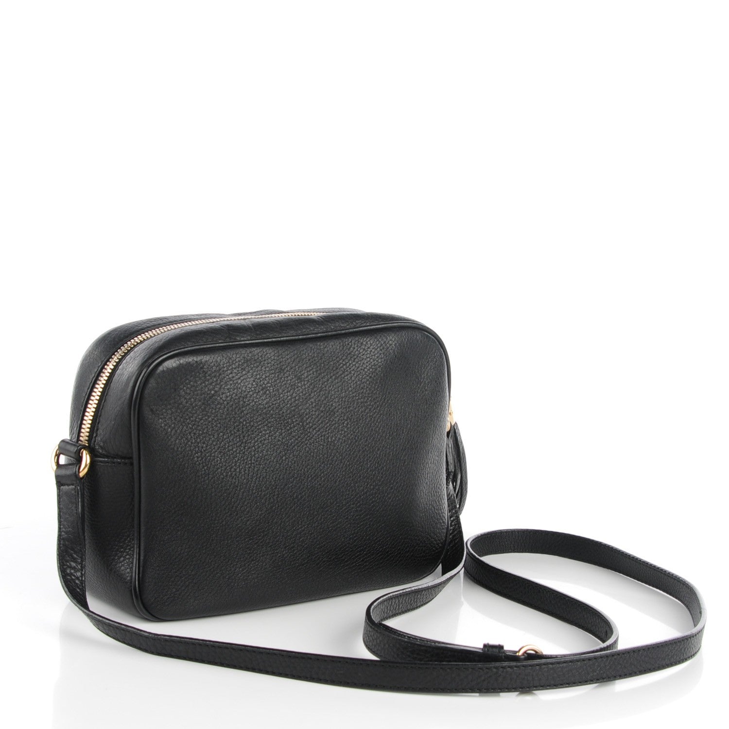 Gucci Pebbled Calfskin Small Soho Disco Bag Black 3 of 7