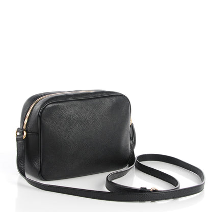 Gucci Pebbled Calfskin Small Soho Disco Bag Black 3 of 7