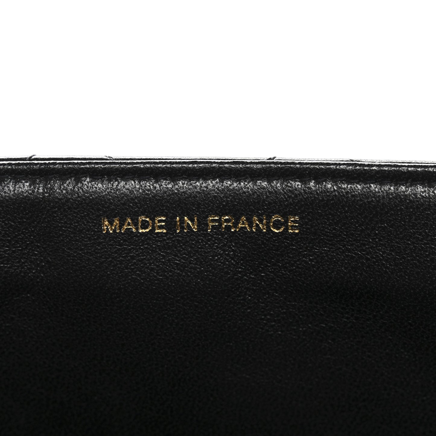 Lambskin Quilted Jumbo Single Flap Black