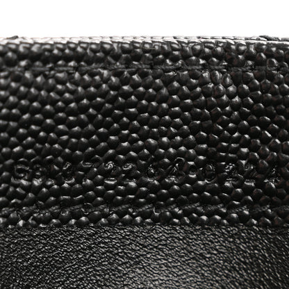 Saint Laurent Grain De Poudre Matelasse Chevron Monogram Flap Wallet Black 7 of 10