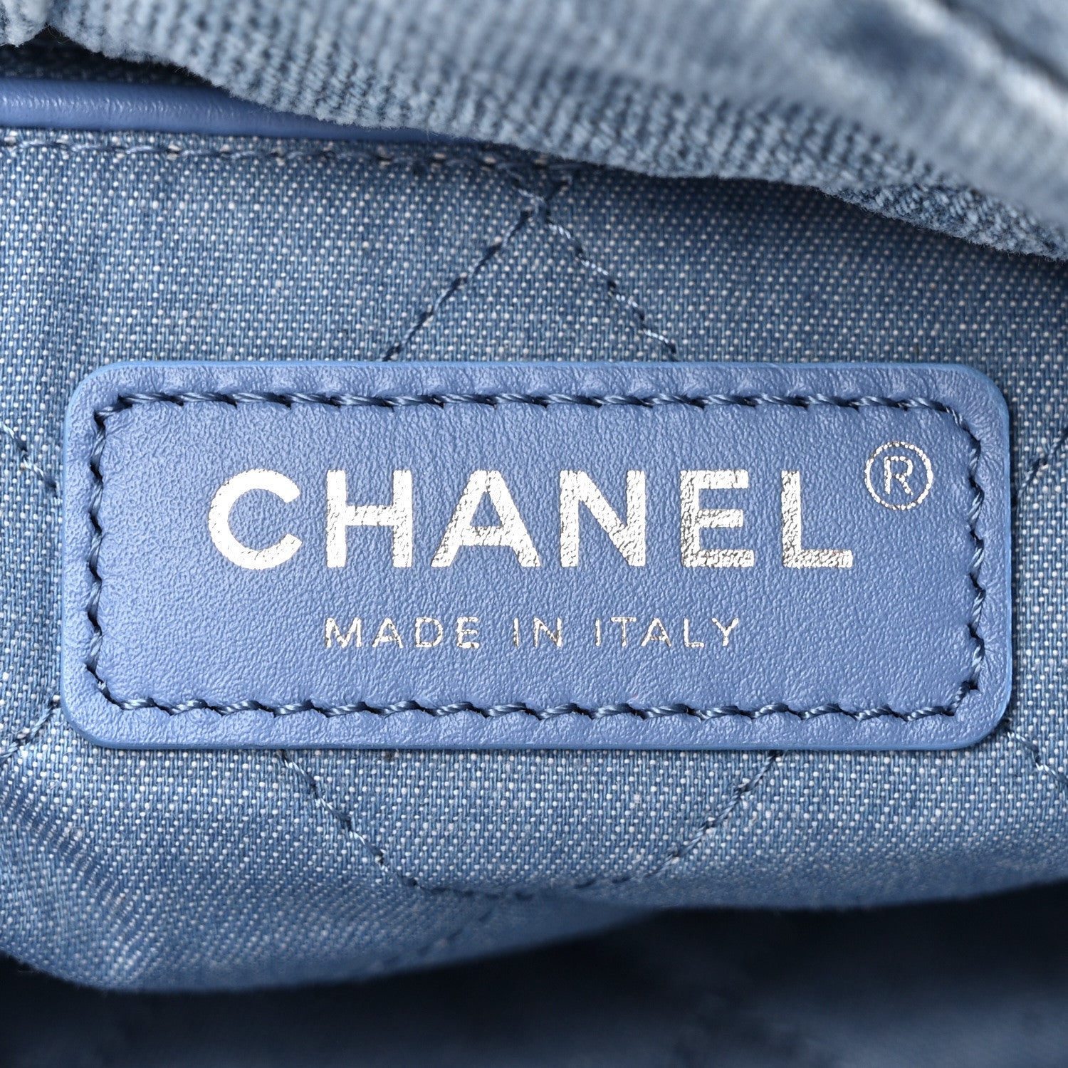 Chanel Denim Quilted Small Chanel 22 Blue 7 of 11