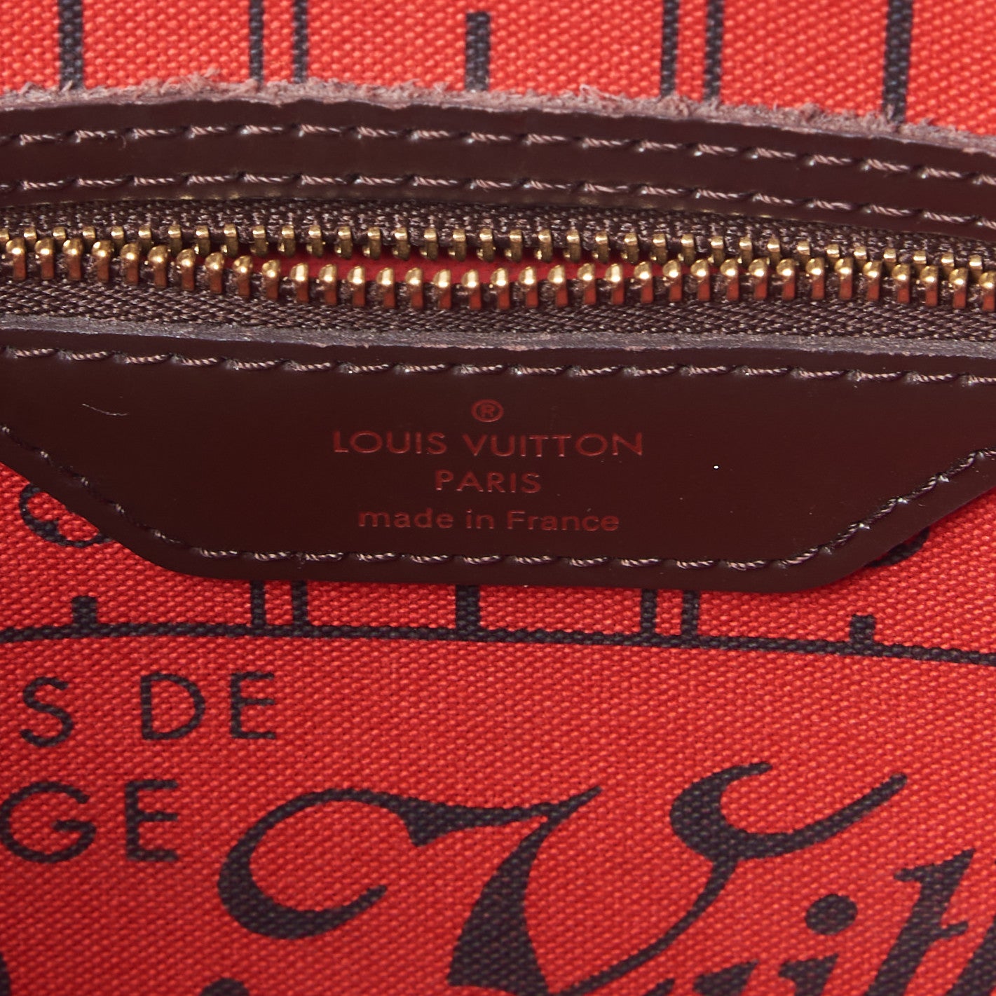Louis Vuitton Damier Ebene Neverfull PM 7 of 8