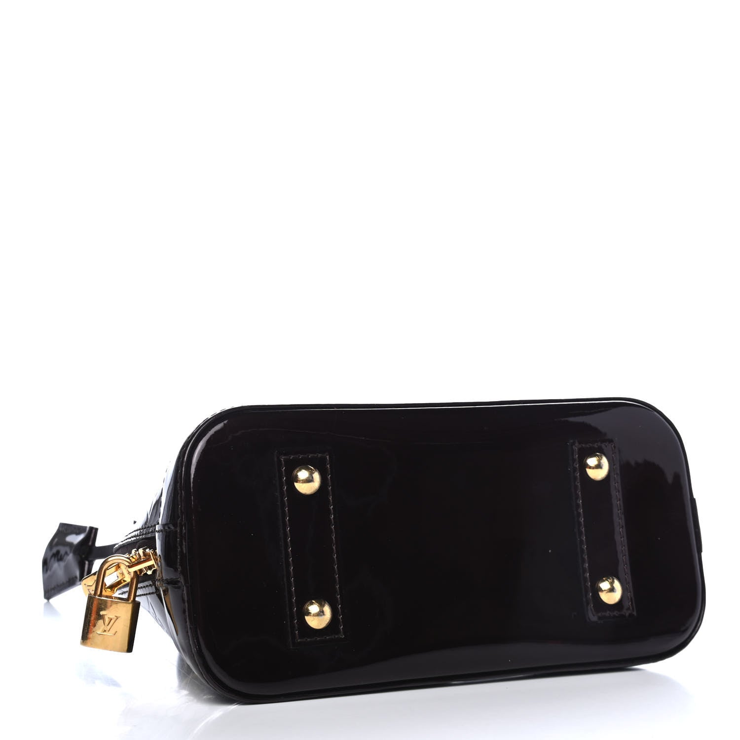 Louis Vuitton Vernis Alma BB Amarante 3 of 4