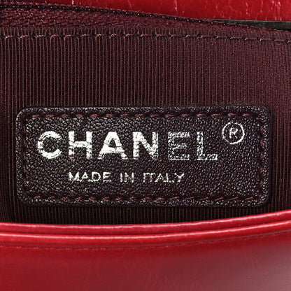 Chanel Glazed Calfskin Quilted Small Coco Boy Flap Red 7 of 9