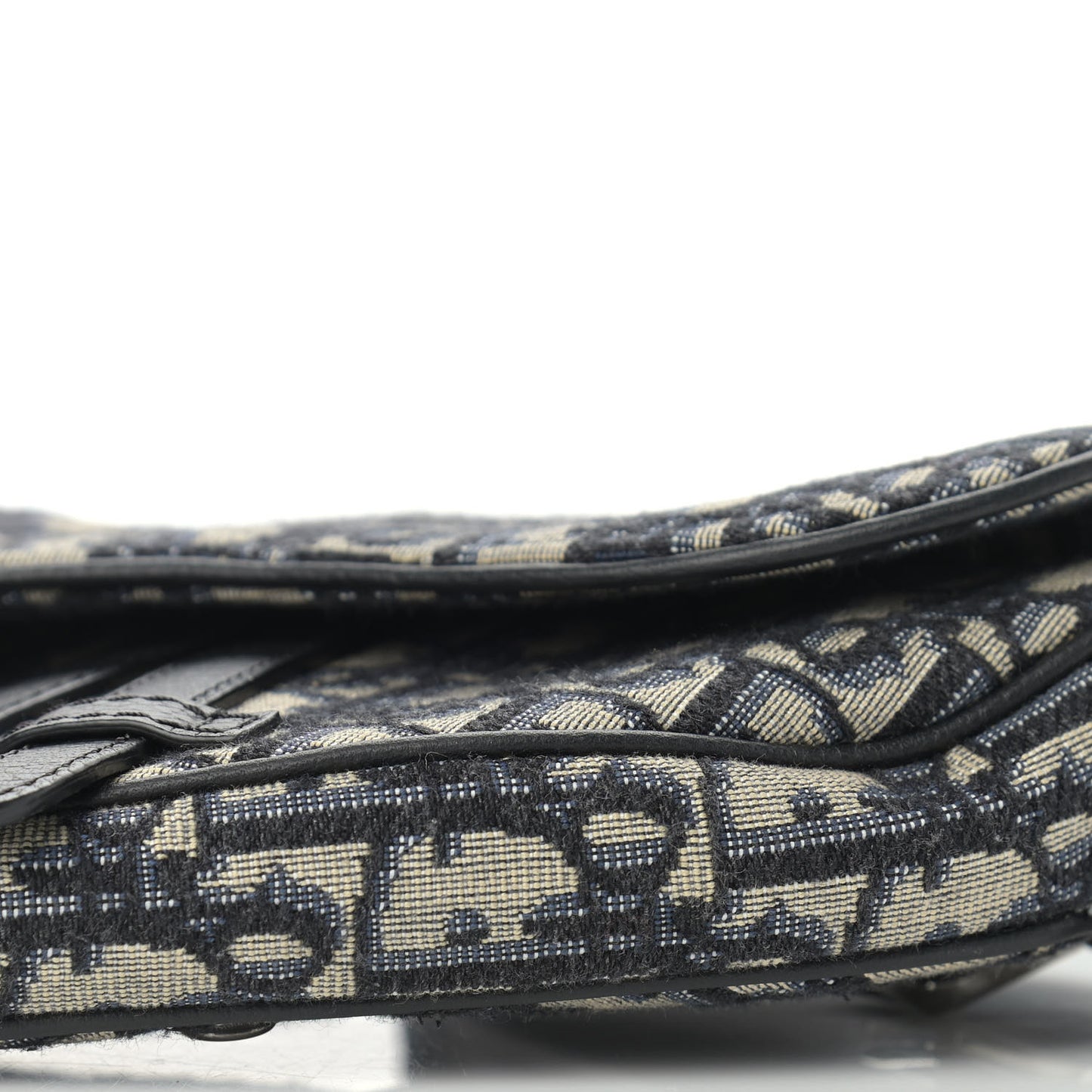 Oblique Mens Mini Saddle Bag Blue