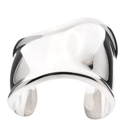 Tiffany Sterling Silver Small Elsa Peretti Right Wrist Bone Cuff Bracelet 1 of 4
