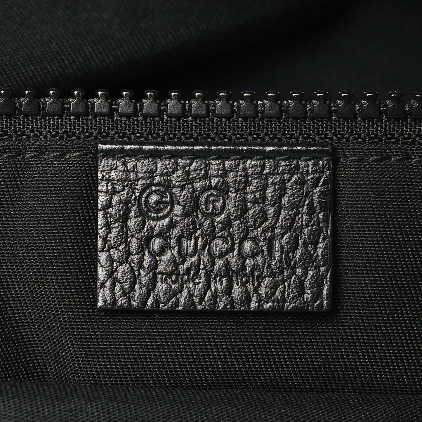 Nylon Monogram Small Flat Messenger Bag Black