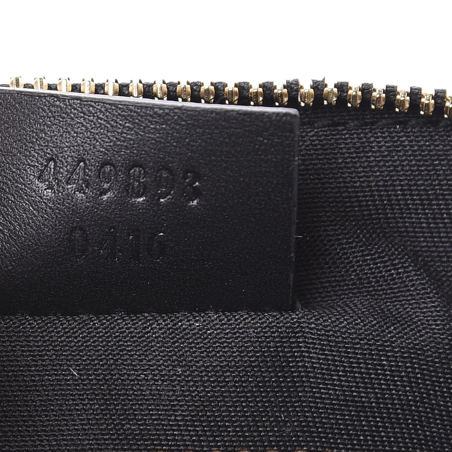 Gucci Microguccissima GG Cosmetic Case Black 7 of 7