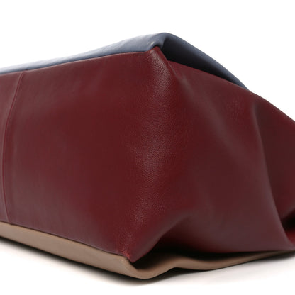 Valentino Garavani Calfskin Pony Hair Colorblock Mime Single Handle Bag Multicolor 9 of 9