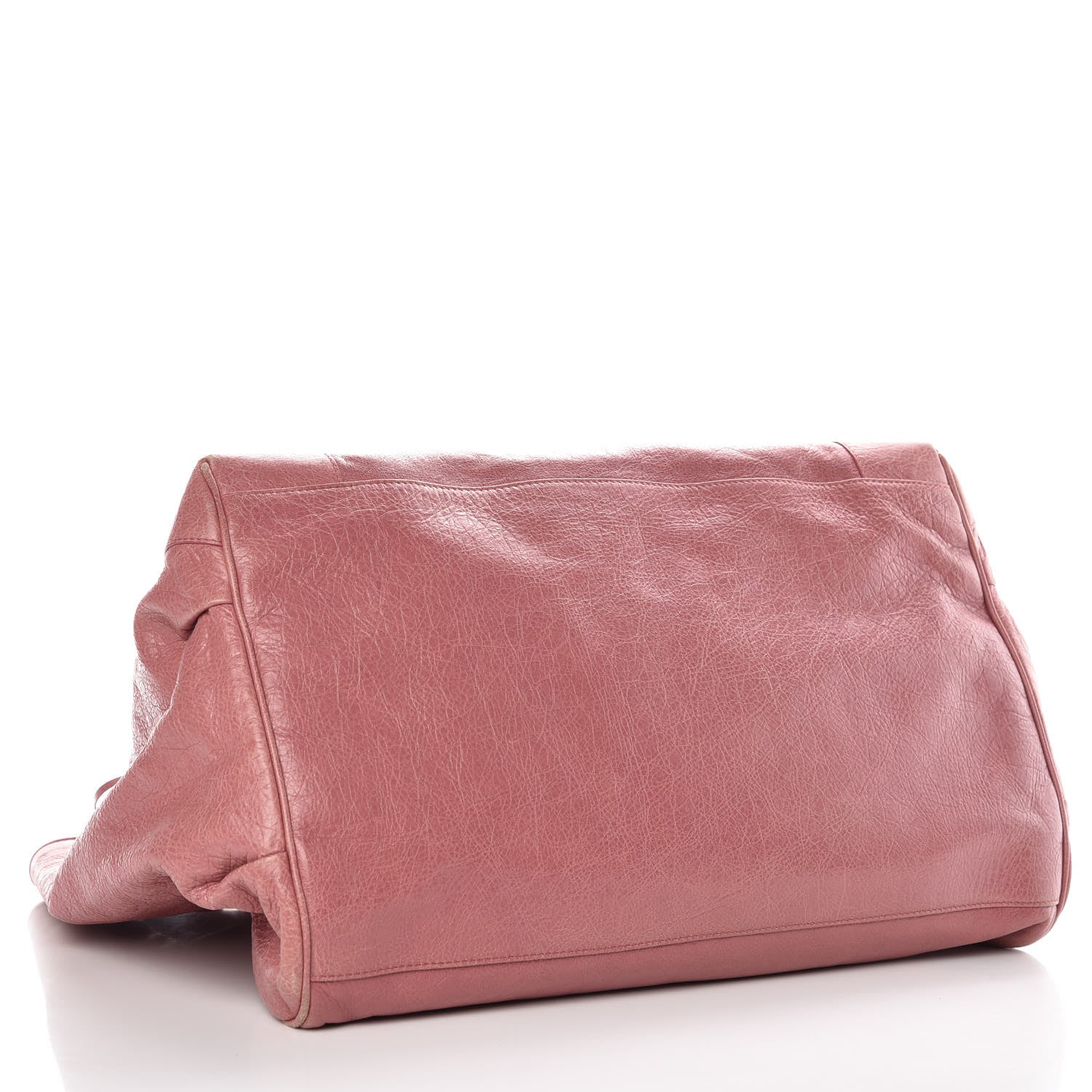 Balenciaga Agneau Classic Hardware Large Sunday Tote Rose Bruyere 4 of 14