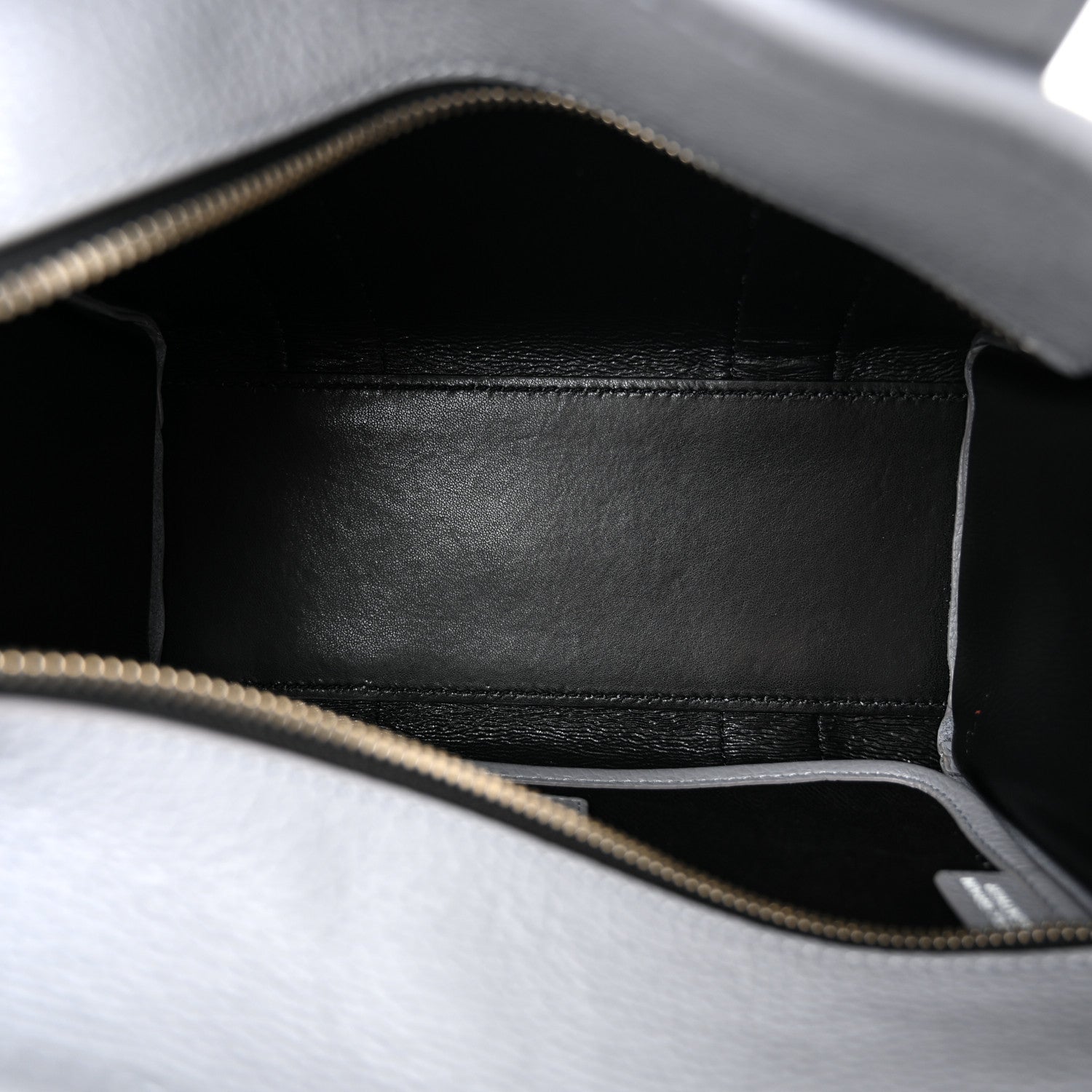 Marc Jacobs Grained Calfskin Small The Tote Bag Wolf Grey 5 of 11