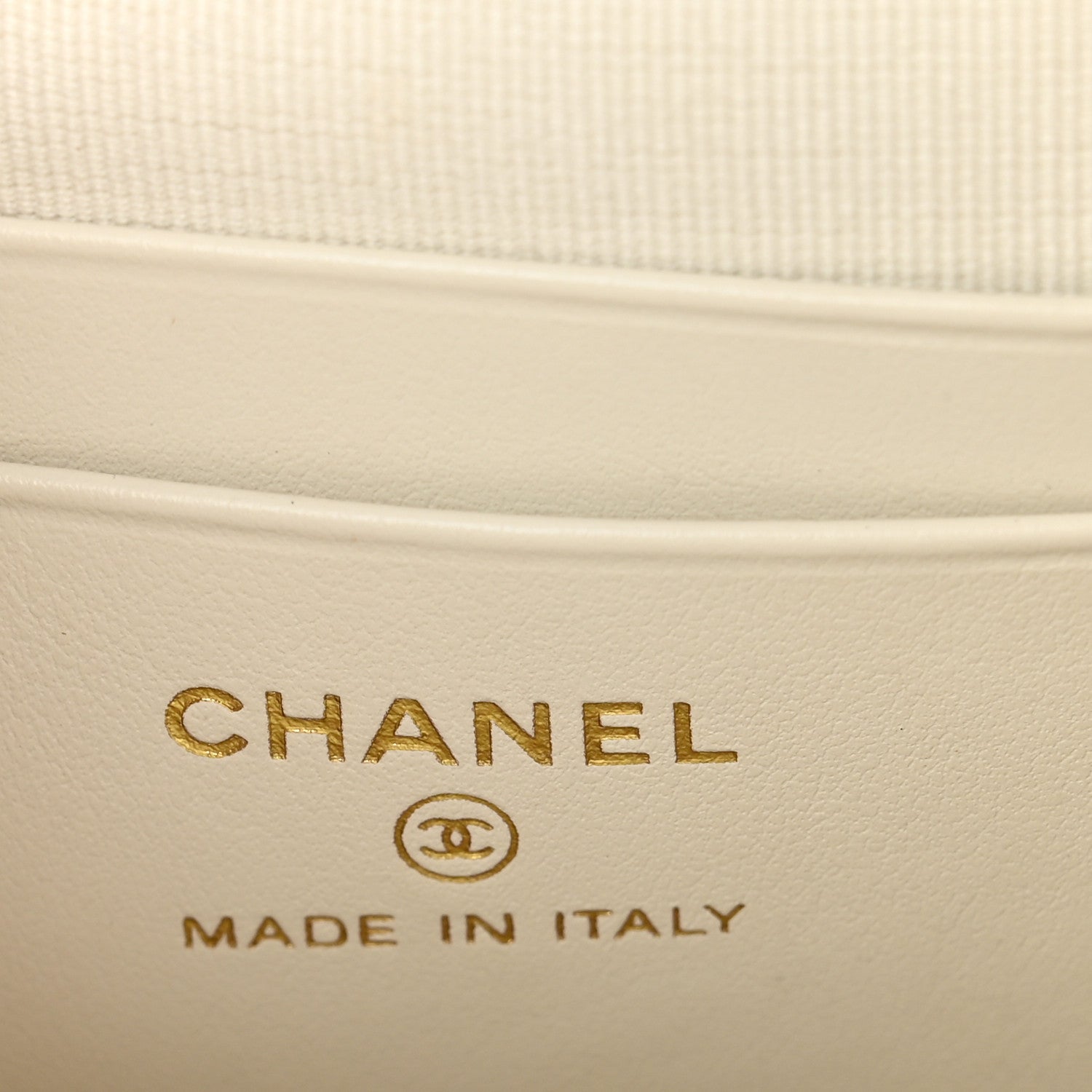 Chanel Caviar Quilted CC Mini Classic Backpack White 6 of 10