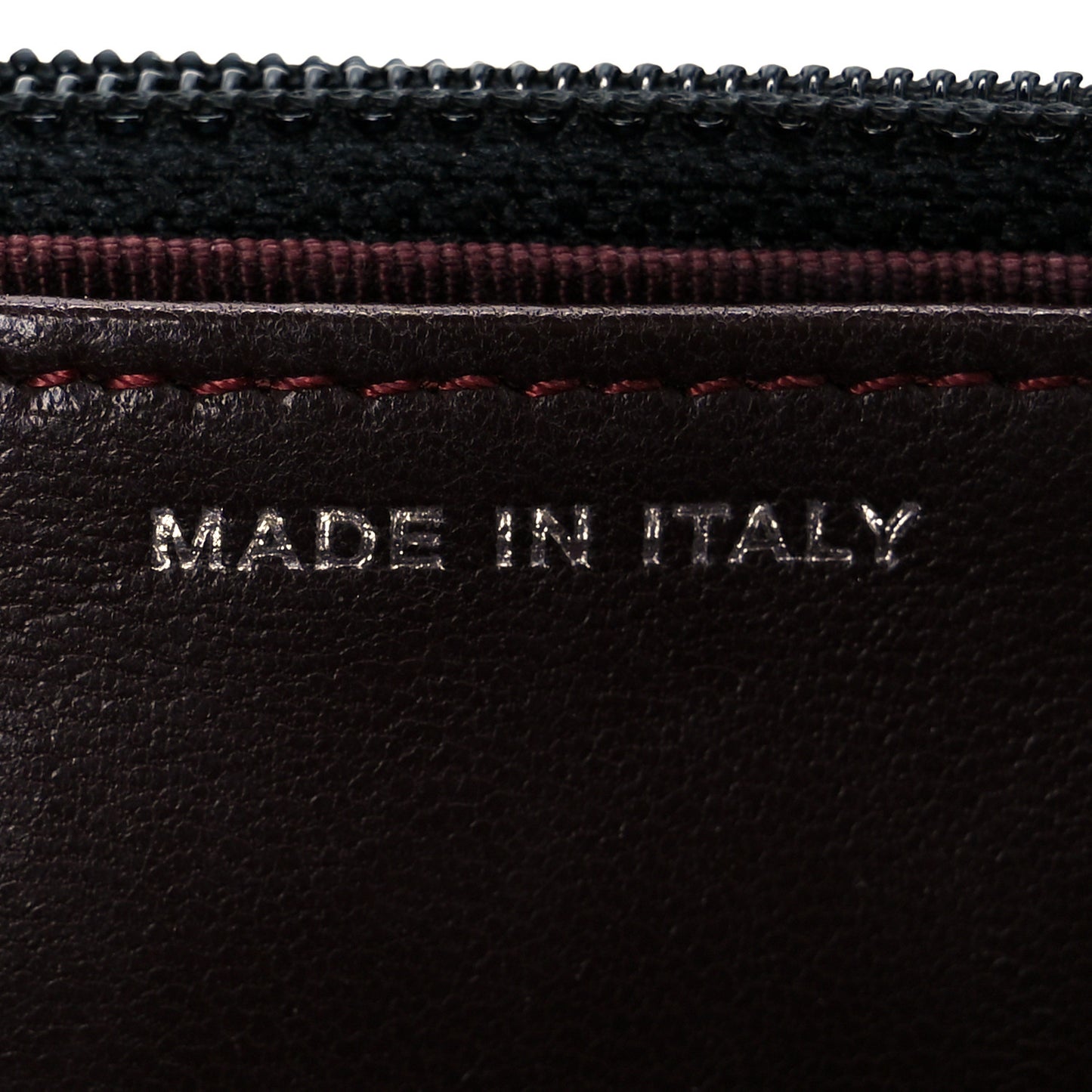 Lambskin Quilted Wallet On Chain WOC Black