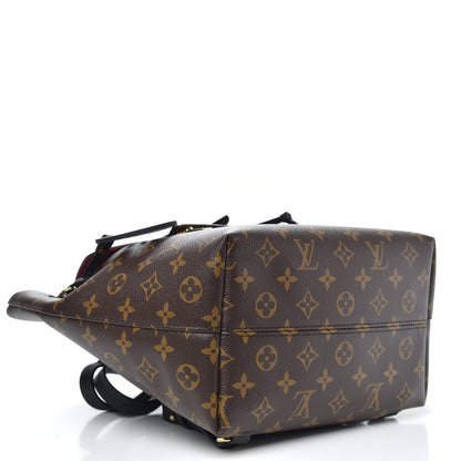 Louis Vuitton Monogram Montsouris PM Black 4 of 9