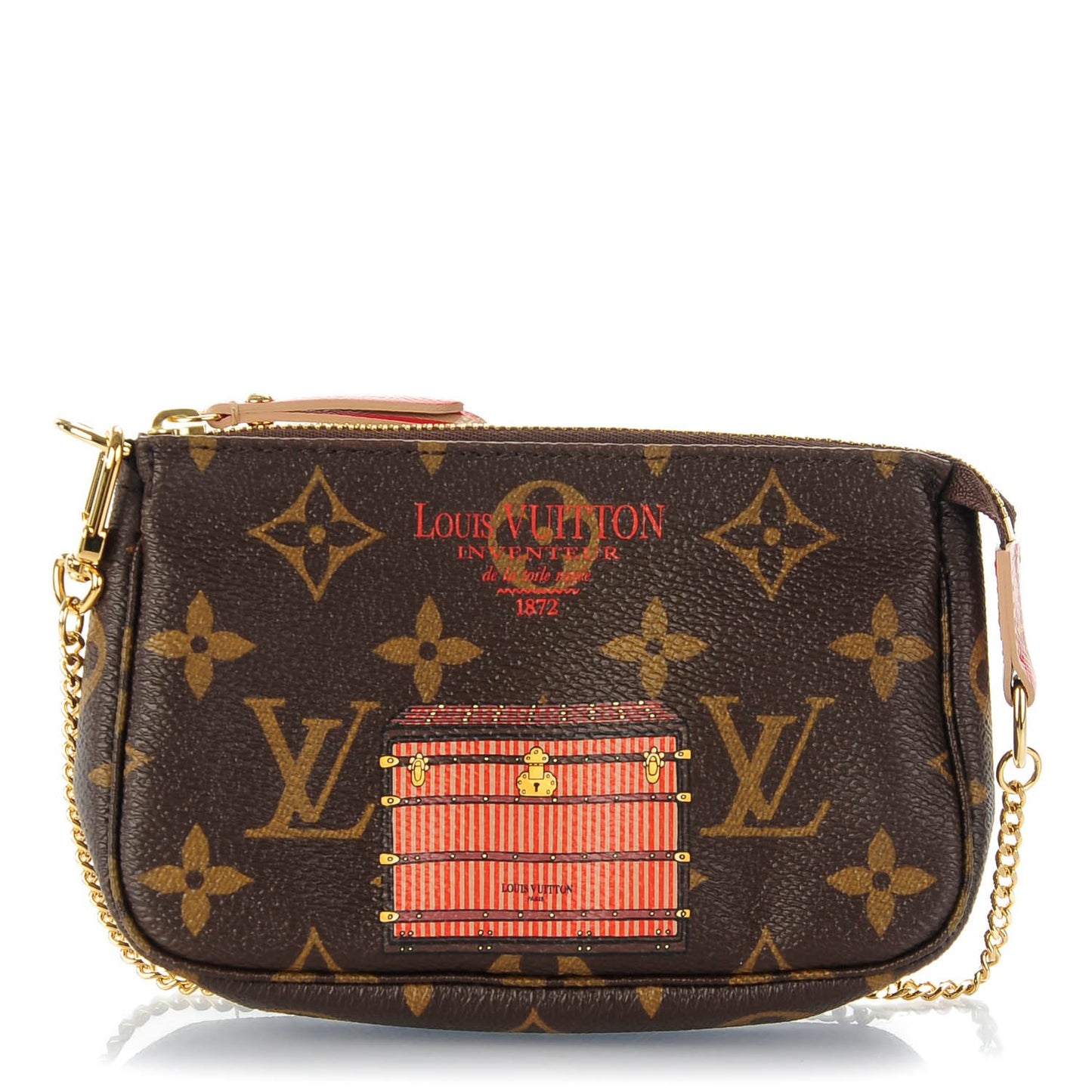 Monogram Trunks and Locks Mini Pochette Accessories