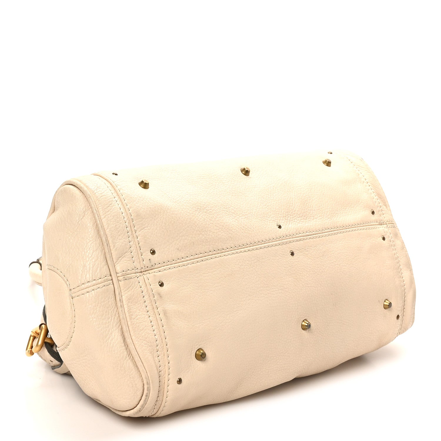 Chloe Calfskin Medium Paddington Satchel Ivory 4 of 11