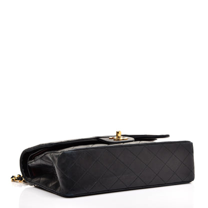 Chanel Lambskin Quilted Medium Double Flap Black 4 of 10