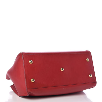 Saint Laurent Calfskin Small Classic Y Cabas Rouge Orient 4 of 19
