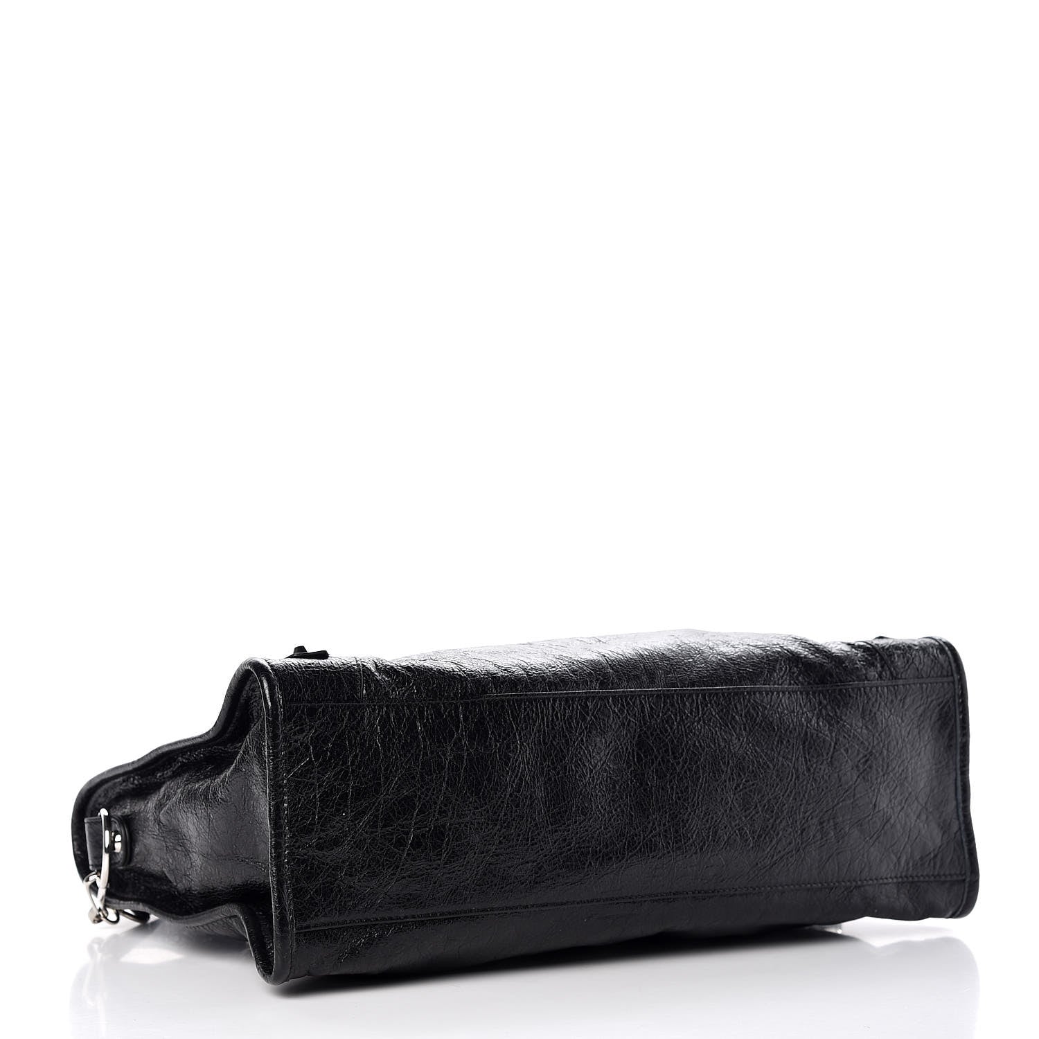 Balenciaga Agneau Classic Silver Hardware City Black 5 of 9