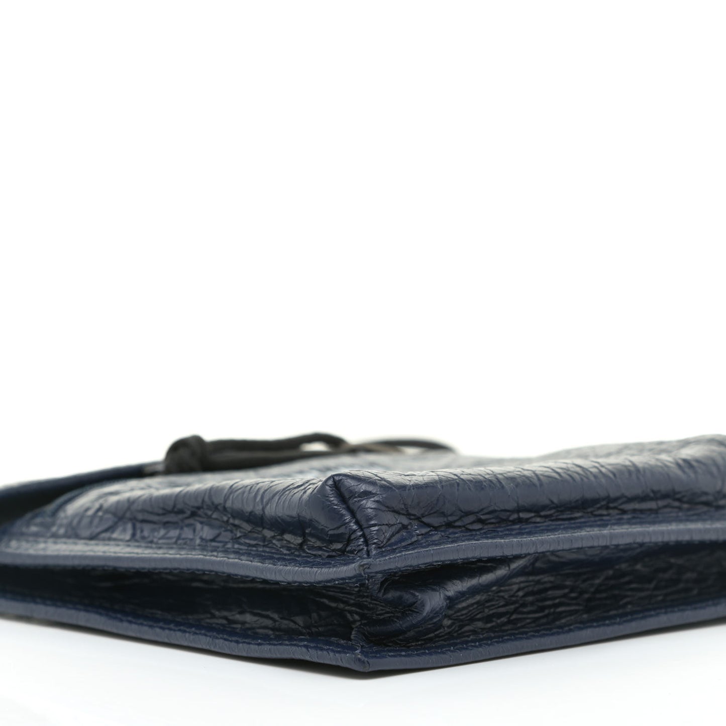 Agneau Arena Small Explorer Pouch with Strap Navy