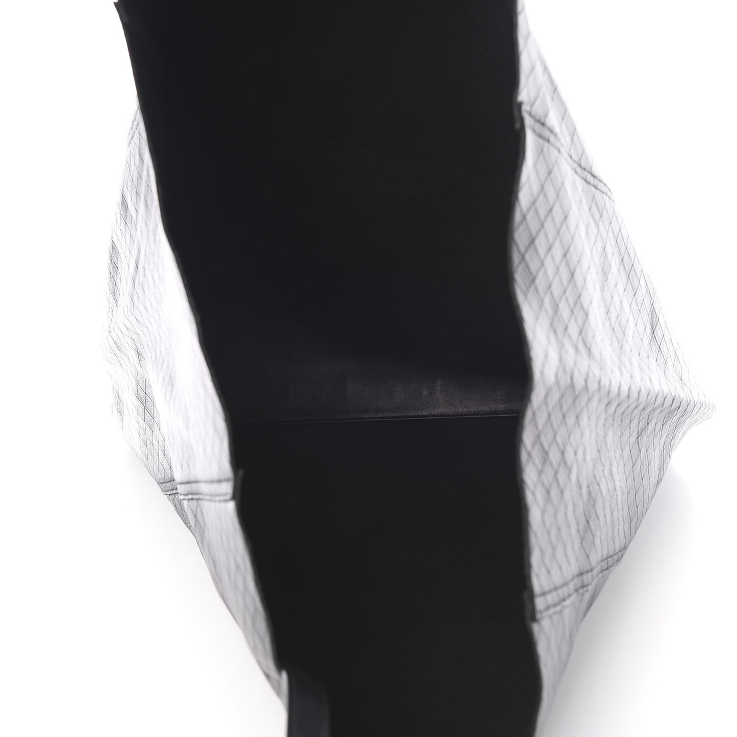 Calfskin Intrecciomirage Antique Tote Black