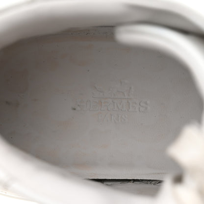 Hermes Calfskin Womens Daydream Sneakers 36.5 White 5 of 8