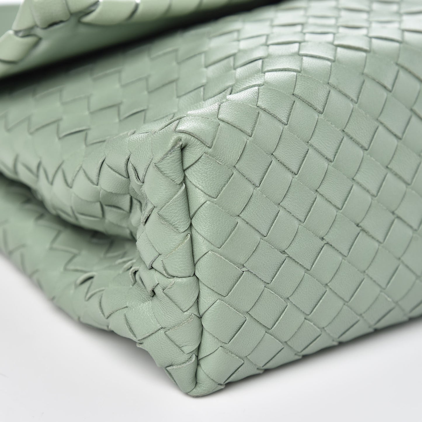 Nappa Intrecciato Small Olimpia Bag New Sage