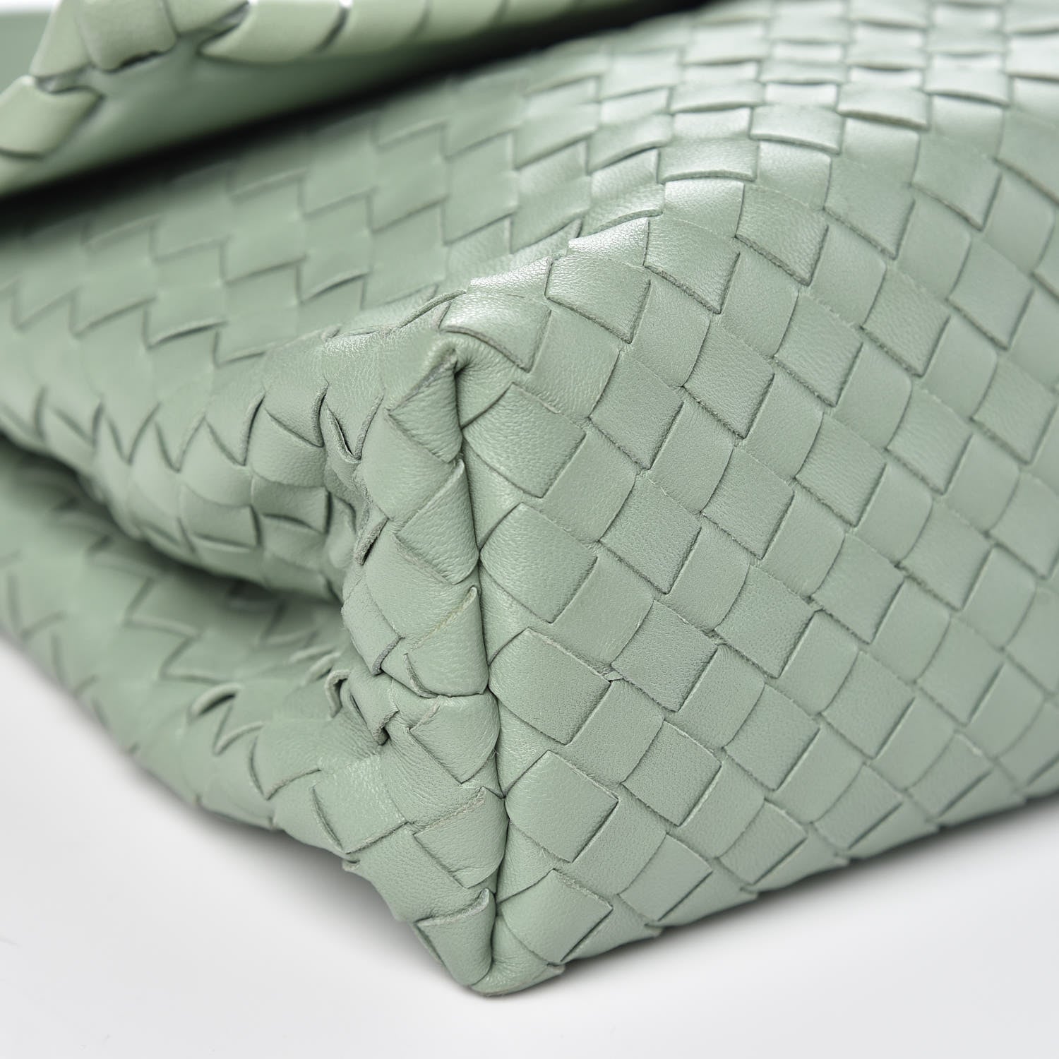 Bottega Veneta Nappa Intrecciato Small Olimpia Bag New Sage 9 of 13