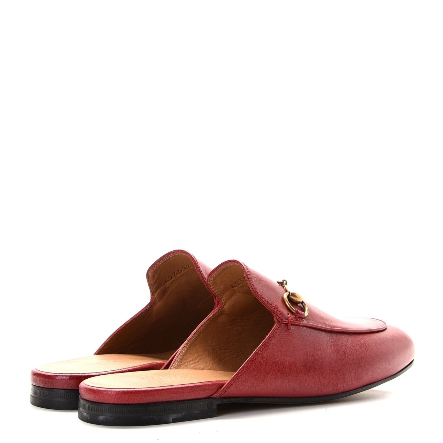 Malaga Kid Womens Princetown Slippers 38 Hibiscus Red