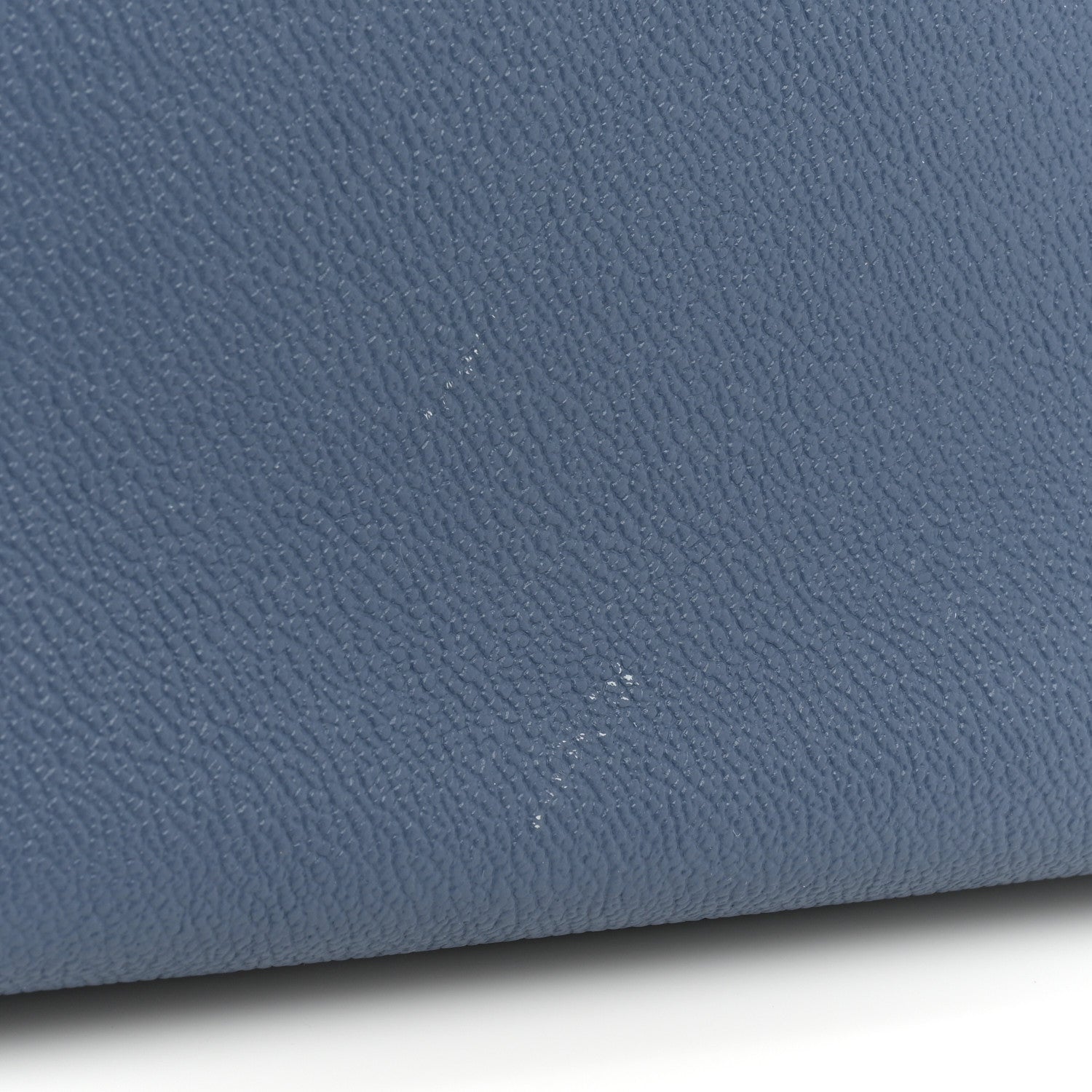 Burberry Soft Grain Calfskin Small Buckle Tote Steel Blue 14 of 14
