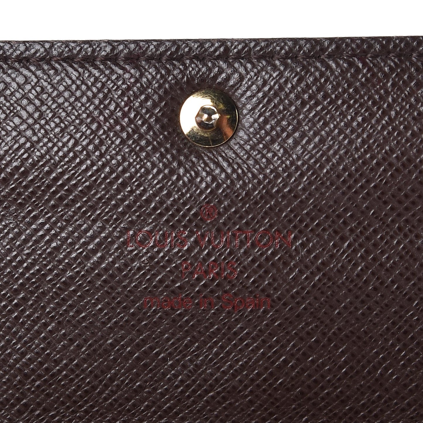 Damier Ebene Sarah Wallet