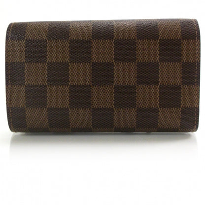 Louis Vuitton Damier Ebene Tresor Wallet 2 of 8
