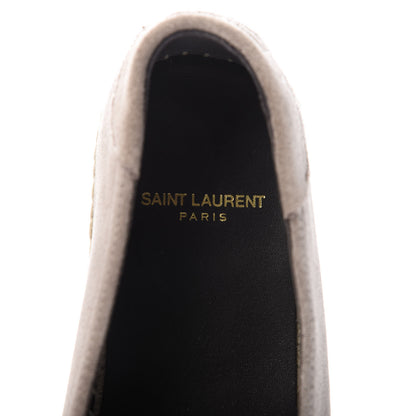 Saint Laurent Suede Espadrilles 38.5 Rose Antique 7 of 9