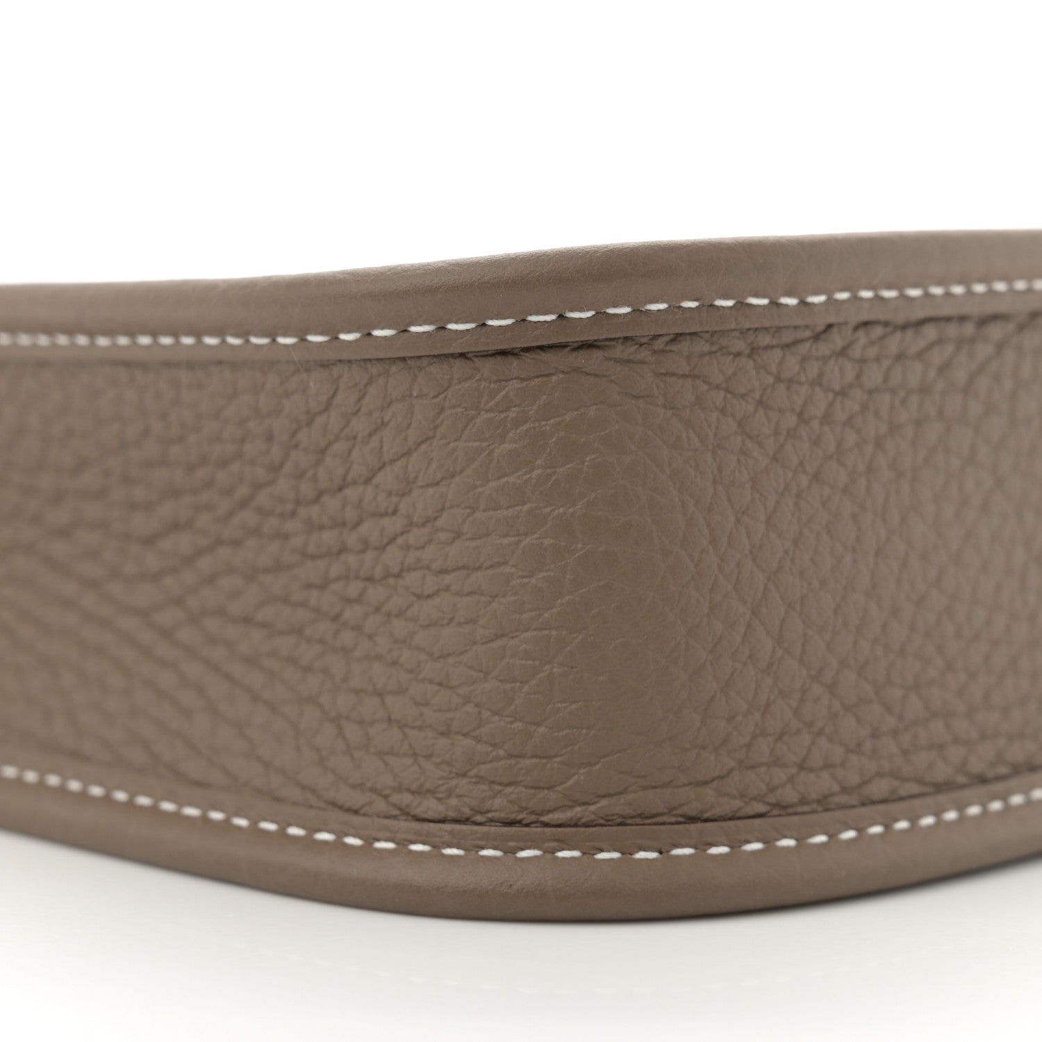 Hermes Taurillon Clemence Amazone Evelyne TPM Etoupe Bleu Indigo 9 of 11