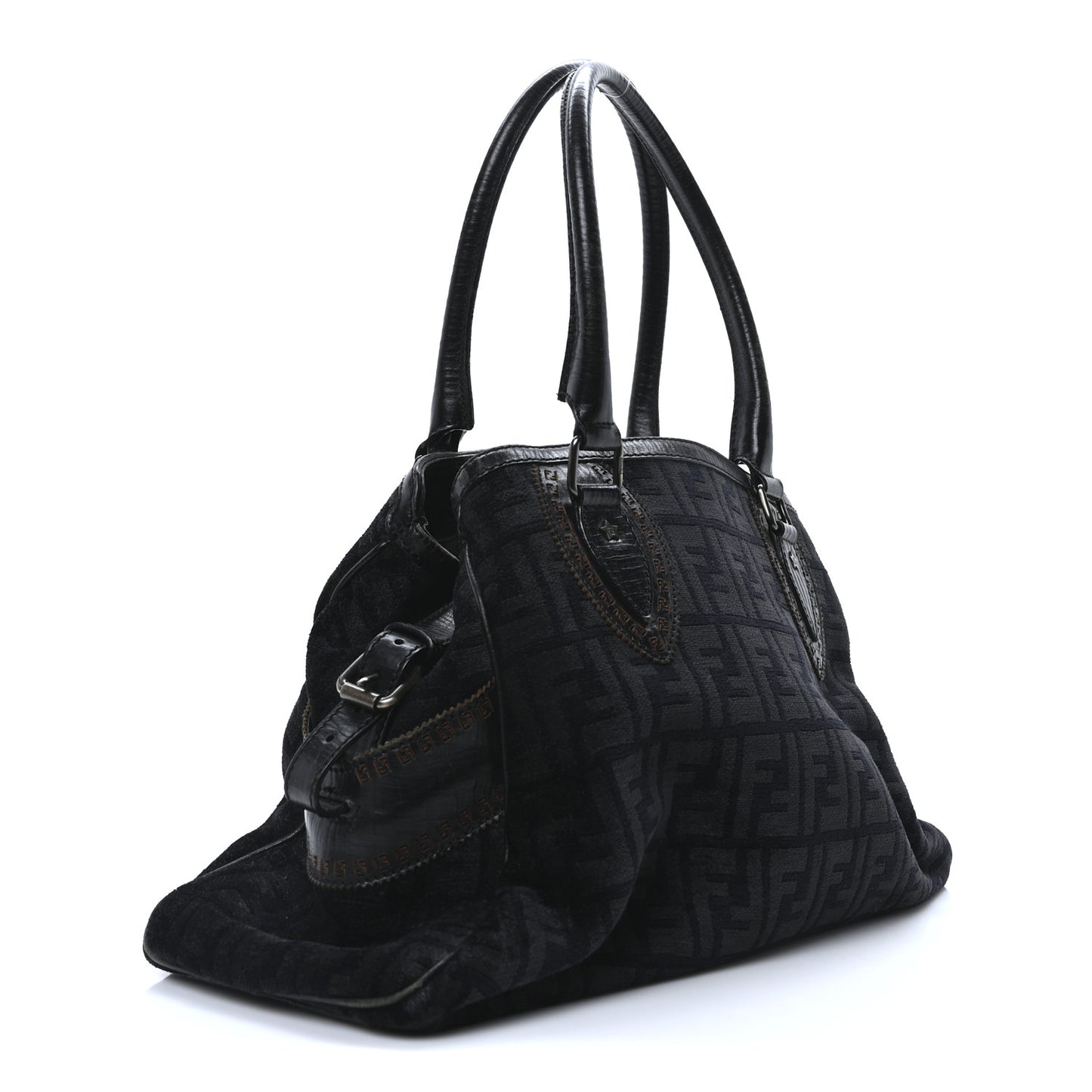 Velvet Zucca Bag De Jour Black