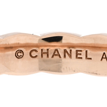 Chanel 18K Beige Gold Mini Coco Crush Ring 51 5.75 4 of 6