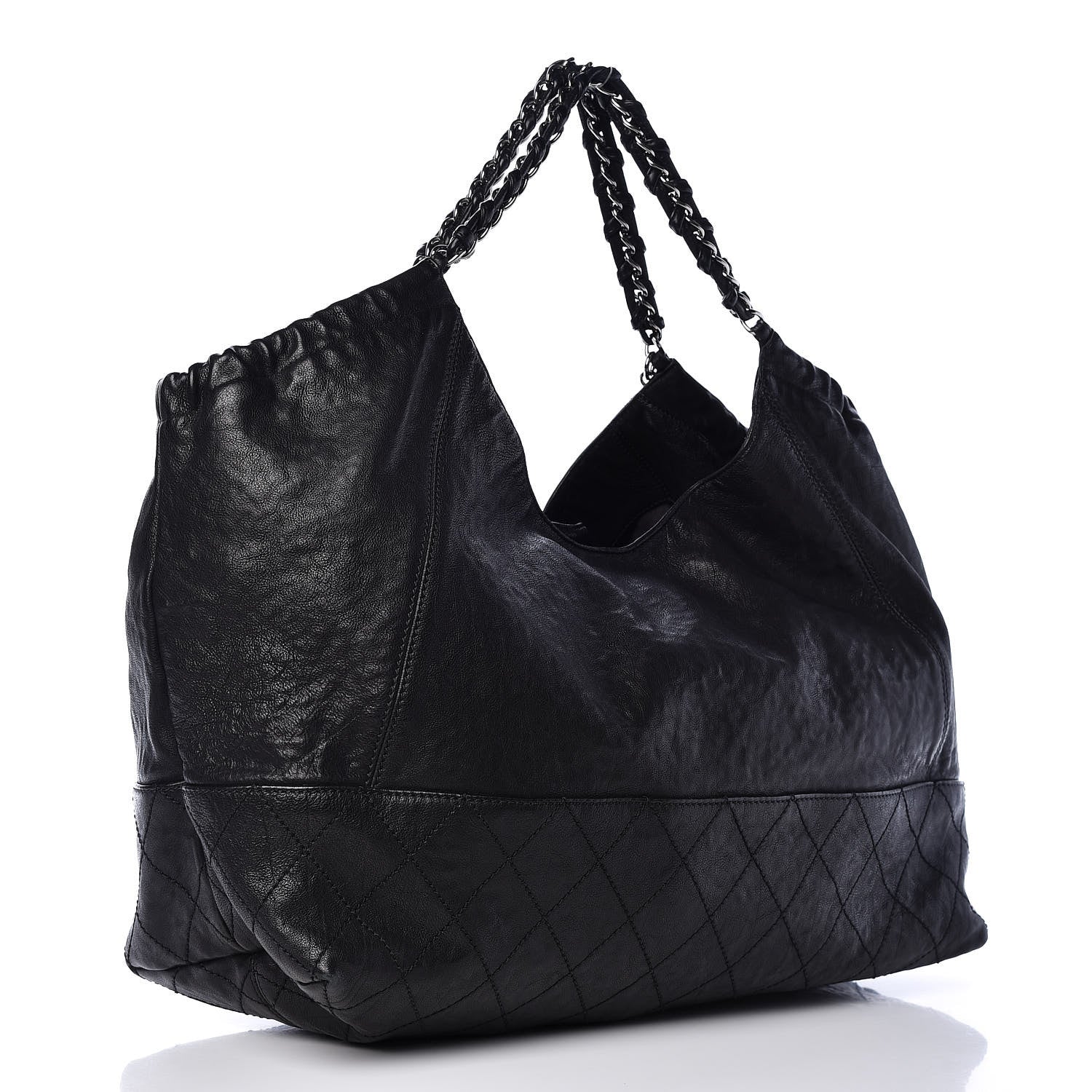 Chanel Calfskin XL Coco Cabas Black 3 of 11